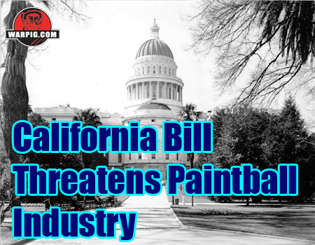 California Bill Threatens Paintball Industry