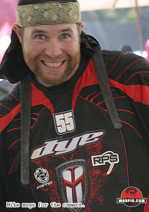 Mike Paxson, LA Ironmen Paintball Team