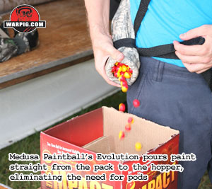 medusa paintball's evolution loader