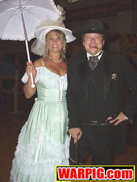 Forest and Tracy Hatcher of Pro Team Products go Wild West