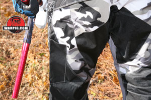 Bob Long Technologies Tournament Pants Review - Thigh Vent Detail